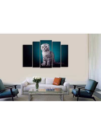 Модульная картина "Позирует"