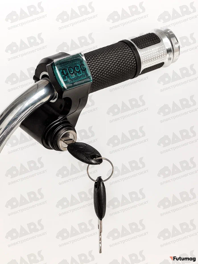 Детский Электроснегокат BARS Черный