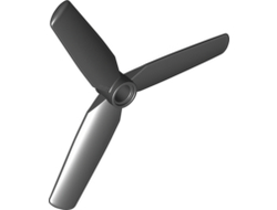 Propeller 3 Blade 9 Diameter with Center Recessed, Black (15790 / 6055123)