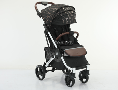 Детская коляска BABALO 2024 FUTURE Золотые полосы