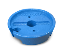 Утяжелитель-груз НЕВА D8 (1шт) (диск4,00*8) (круглый) 6,5кг (на колеса и на штырь) 005.67.0092-08