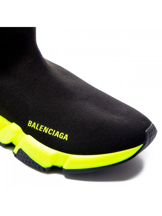 Balenciaga Speed Trainer черно-желтые мужские (41-45)