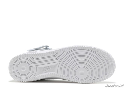 NIKE Air Force 1 Mid White/Белые  Унисекс (36-45)