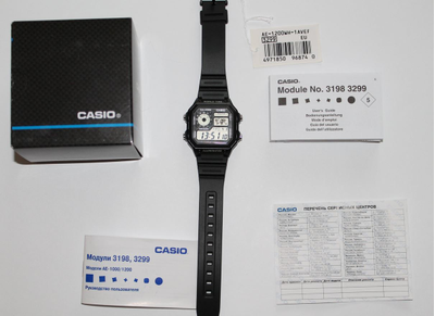Часы Casio AE-1200WH-1A