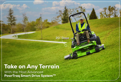 Райдер Greenworks OptimusZ ZTC152 82V 24 кВт·ч