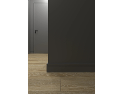 Напольный плинтус Decor-Dizayn DD717, для покраски, влагостойкий, ударопрочный, 2 метра