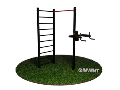 Спортивный комплекс 4 в 1 - Лестница, Турник, Брусья, Пресс (UK-050)