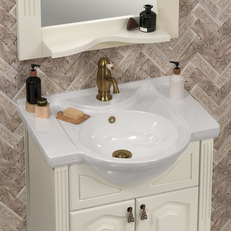 КОМПЛЕКТ МЕБЕЛИ РИСПЕКТО 55 СЛОНОВАЯ КОСТЬ