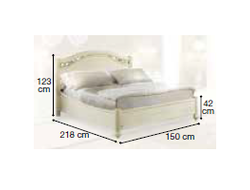 Кровать "LEGNO" 140x200