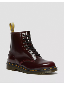 Ботинки Dr Martens 1460 Vegan Lace Up бордовые