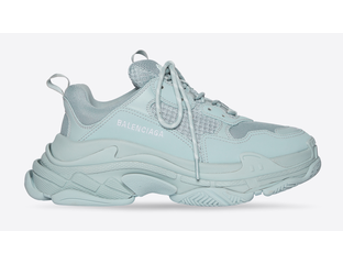 Balenciaga triple s blue and white outlet