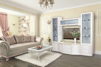 Гостиная Версаль в интерьере.