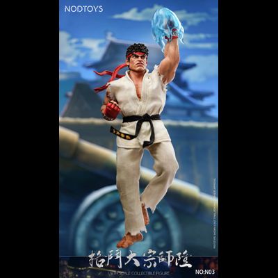ПРЕДЗАКАЗ - Рю (серия Street Fighter) - Коллекционная фигурка 1/6 Fighting Grandmaster Ryu (NOD-N03) - NODTOYS ?ЦЕНА: 24500 РУБ.?