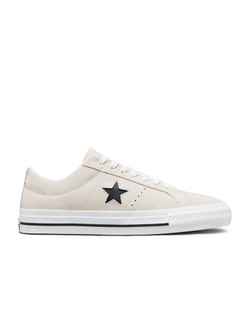 Кеды Converse One Star Pro кожаные белые низкие 172950c фото