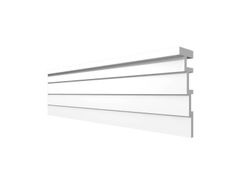 Потолочный плинтус DECOR-DIZAYN DD514, из дюрополимера, под покраску, ударопрочный, 2 метра