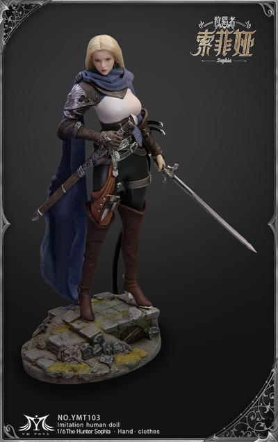 ПРЕДЗАКАЗ - Охотница София - Коллекционная фигурка 1/6 Hunter series Sophia (YMT103) - YMTOYS ?ЦЕНА: 25900 РУБ.?