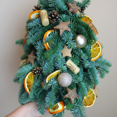 Новогодняя ёлка декор № 1166