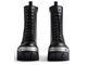 Balenciaga Bulldozer Lace-Up Matte Black