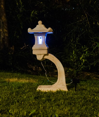 каменный фонарь японский для сада купить в Москве по фото