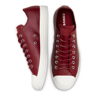 Converse кеды Chuck Taylor All Star Color Leather Low Top женские красные