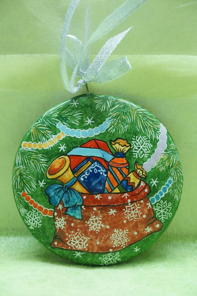 Медальон "Новогодняя сказка"