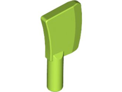 Minifigure, Utensil Cleaver, Lime (98369 / 6335254 / 6395774)