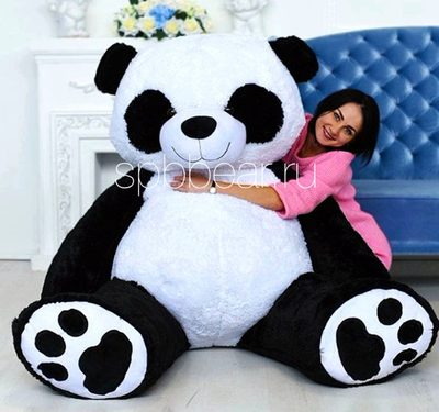 Большая плюшевая панда 260 см
