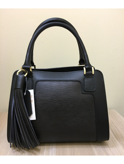 Сумка с гофрированной кожей