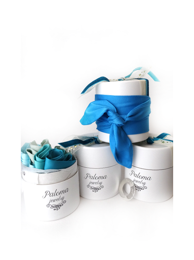 Шарф шелковый AQUA Collection