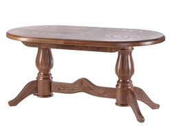 Обеденный стол Стол обеденный "Рифей 01" раздвижной 160/200*90 (Орех)