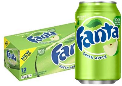 Газированный напиток Fanta Зеленое Яблоко 355мл