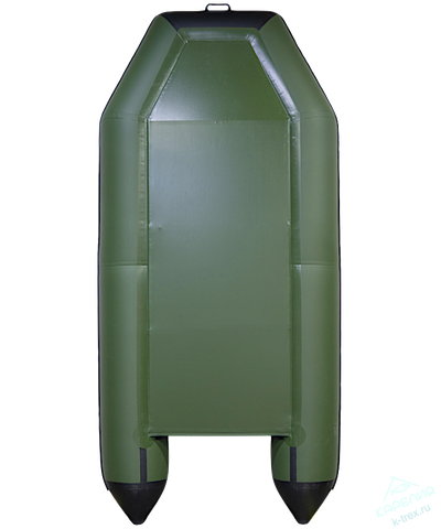 Лодка ПВХ Мастер Лодок Аква 3200С Слань-книжка Зелёный / Чёрный