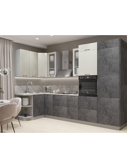 Модульная Кухня Бетоны МДФ