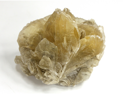 Гипс, "Гипсовая роза", крупный сросток кристаллов, Россия, Ставропольский край (55*38*37 мм, 61 г) №29336