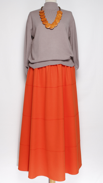 Юбка "ТРИКОТАЖ" морковная р.48,54,56,58