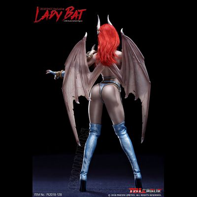 Леди Бэт - Коллекционная ФИГУРКА (Эксклюзивная версия) 1/6 scale Lady Bat Action Figure 2018 SHCC Exclusive, Mermaid Melody Pichi Pichi Pitch (PL2018-128) - TBLeague