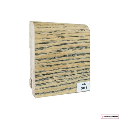 Плинтус Finitura dekor 018 R13 шпон 70х15х2400
