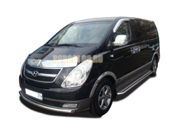 Защита переднего бампера d60 для Hyundai H-1 Grand Starex (2007-)