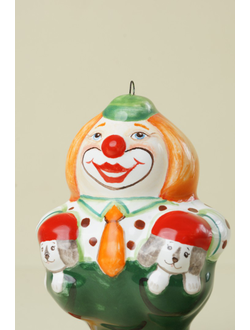 Клоун со щенками - цирк