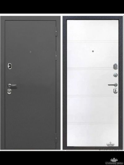 9см Серебро Эмалит белый