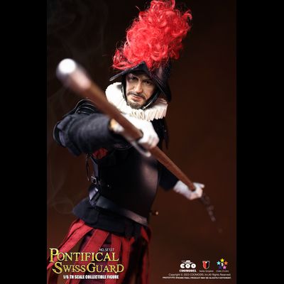 Капитан швейцарской гвардии - Коллекционная ФИГУРКА 1/6 scale SERIES OF EMPIRES - PONTIFICAL SWISS CAPTAIN (SE127) - COOMODEL