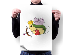 Плакат вертикальный #14 на День влюблённых, 14 февраля