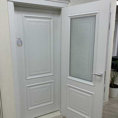 АКЦЕНТ/ БЕЛАЯ ЭМАЛЬ, ПОЛОТНО ГЛУХОЕ