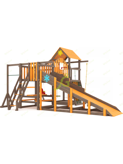 Всесезонная площадка IgraGrad С Мостик 1 SF2