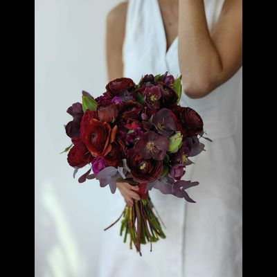 Букет невесты &amp; Бутоньерка № 1300