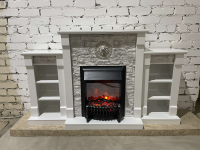 Электрический камин Гамбург WT M6 с очагом Fobos