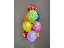 Латексные шары с рисунком