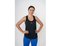 Майка FIT Activewear Tank Top “Airy” with Reflective Logo 439 Черная