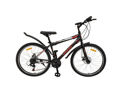 Мечта Omega 26'' (black-red) (21 скорость, дисковые тормоза)
