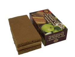 Имбирный пряник с белевской пастилой яблочной в коробке 250 гр.